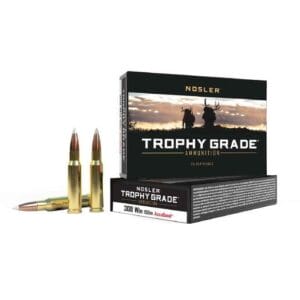 Nosler Trophy Grade 308 Winchester 150gr FMJSP Rifle Ammo - 20 Rounds