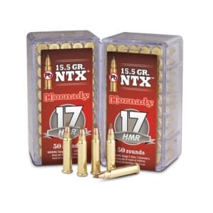 Ntx Rimfire Ammo 17 Hmr 15.5gr Hollow Point - 17 Hmr 15.5gr Hollow Point 50/Box