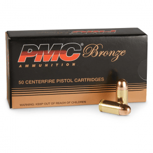 PMC Bronze .380 ACP FMJ 90 Grain 50 Rounds