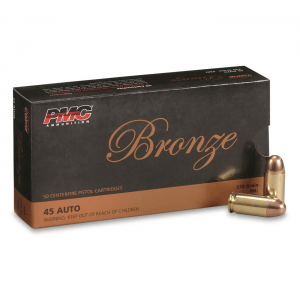 PMC Bronze .45 ACP FMJ 230 Grain 50 Rounds