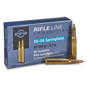 PPU .30-06 Springfield SP 150 Grain 20 Rounds