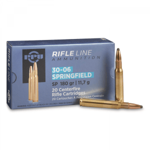 PPU .30-06 Springfield SP 180 Grain 20 Rounds