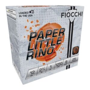 Paper Little Rino 12 Gauge Ammo - 12 Gauge 2-3/4'''' 1oz #8 250/Case