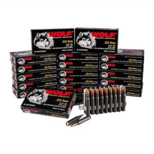 Performance 223 Remington Ammo - 223 Remington 55gr Fmj Bimetal Jacket 1,000/Case