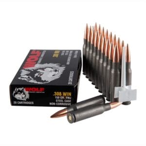 Performance 308 Winchester Ammo - 308 Winchester 150gr Fmj Copper Case 20/Box