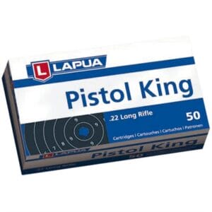 Pistol King Ammo 22 Long Rifle 40gr Lead Round Nose - 22 Long Rifle 40gr Lead Round Nose 50/Box