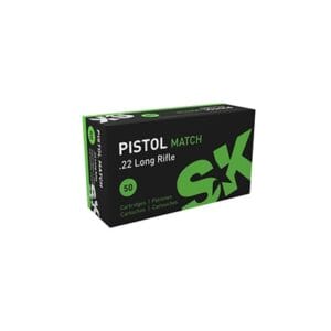 Pistol Match Ammo 22 Long Rifle 40gr Lead Round Nose - 22 Long Rifle 40gr Lead Round Nose 50/Box