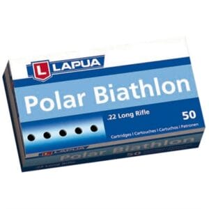 Polar Biathlon Ammo 22 Long Rifle 40gr Lead Round Nose - 22 Long Rifle 40gr Lead Round Nose 50/Box