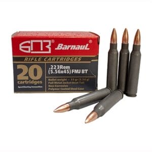 Polycoated 223 Remington Full Metal Jacket Ammo - 223 Remington 62gr Full Metal Jacket 20/Box