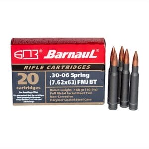 Polycoated 30-06 Springfield Full Metal Jacket Ammo - 30-06 Springfield 168gr Full Metal Jacket 500/Case