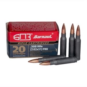 Polycoated 308 Winchester Full Metal Jacket Ammo - 308 Winchester 145gr Full Metal Jacket 500/Case