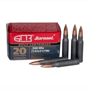 Polycoated 308 Winchester Full Metal Jacket Ammo - 308 Winchester 168gr Full Metal Jacket 20/Box