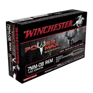 Power Max Bonded 7mm-08 Remington Ammo - 7mm-08 Remington 140gr Protected Hollow Point 20/Box