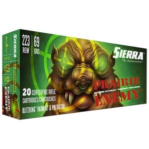 Prairie Enemy 223 Remington Ammo - 223 Remington 69gr Blitzking 20/Box