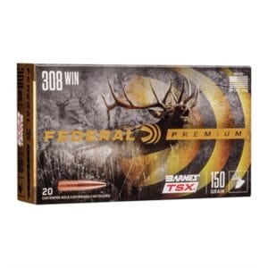 Premium 308 Winchester Ammo - 308 Winchester 150gr Barnes Tsx 20/Box