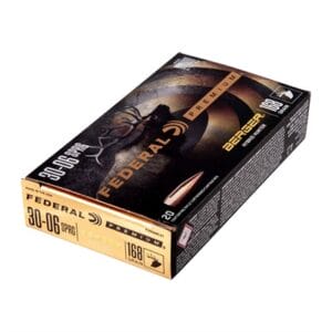 Premium Hybrid Hunter 30-06 Springfield Ammo - 30-06 Springfield 168gr Berger Hybrid Hunter 20/Box