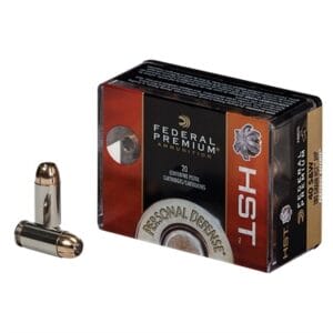 Premium Personal Defense 380 Acp Ammo - 380 Auto 99gr Hst Jacketed Hollow Point 20/Box