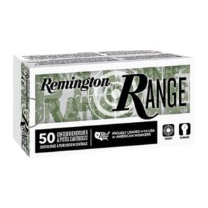 Range 9mm Luger Handgun Ammo - 9mm Luger 124gr Full Metal Jacket 50/Box