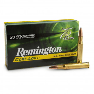 Remington Core-Lokt .30-06 Springfield PSP 180 Grain 20 Rounds