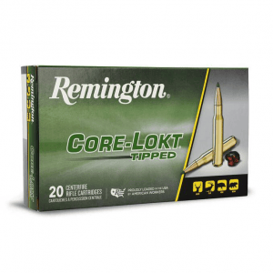 Remington Core-Lokt Tipped Rifle Ammunition 7mm-08 Rem 140gr PT 2860 fps 20/ct