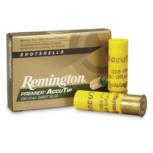 Remington Premier 20 Gauge 2 3/4 inch 260 Grain AccuTip Bonded Sabot Slugs 5 Rounds