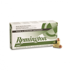 Remington UMC .380 ACP MC 95 Grain 50 Rounds