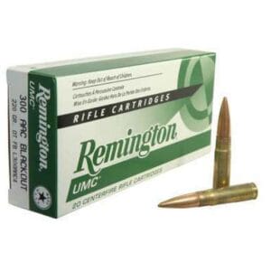 Remington UMC 300 AAC Blackout 220gr OTFB Rifle Ammo - 20 Rounds