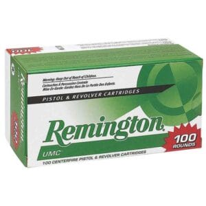 Remington UMC 380 Auto (ACP) 88gr JHP Handgun Ammo - 100 Rounds