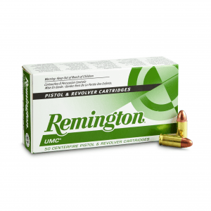 Remington UMC 9mm MC 124 Grain 50 Rounds