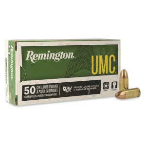 Remington UMC Handgun 9mm MC 115 Grain 50 Rounds