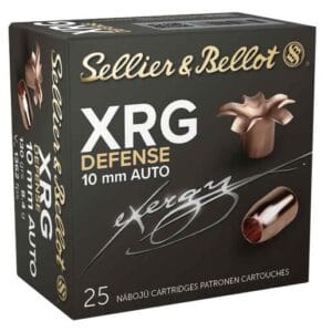 Sellier & Bellot eXergy 10mm Auto 130gr JHP Handgun Ammo - 20 Rounds