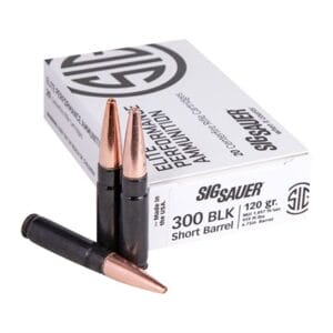 Short Barrel 300 Aac Blackout Ammo - 300 Aac Blackout 120gr Solid Copper 200/Case