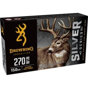 Silver Series 270 Winchester Rifle Ammo - 270 Winchester 150gr Plated Soft Point 20/Box