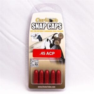 Snap Caps For Pistol Cartridges - Snap Caps 45 Acp Aluminum 5/Pack