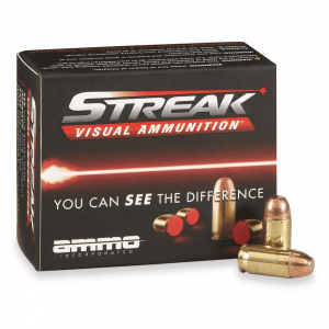 Streak Visual .380 ACP Total Metal Coating 100 Grain 20 Rounds