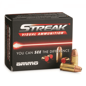 Streak Visual 9mm Jacketed Hollow Point 115 Grain 20 Rounds