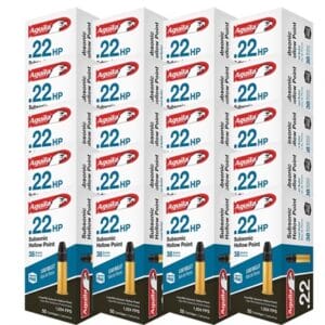 Subsonic 22 Long Rifle Rimfire Ammo - 22 Long Rifle 38gr Lead Hollow Point 1,000/Case