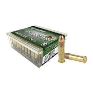 Subsonic Rimfire 22 Long Rifle Ammo - 22 Long Rifle 40gr Subsonic Hollow Point 100/Box