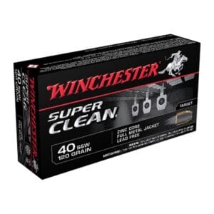 Super Clean Nt 40 S&W Ammo - 40 S&W 120gr Full Metal Jacket Lead Free 50/Box