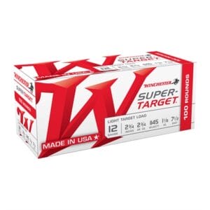 Super Target 12 Gauge Shotgun Ammo - Super Target 12 Gauge 2-3/4'''' 1-1/8 Oz #7.5 Shot 100/Box