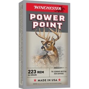 Super-X Ammo 223 Remington 64gr Power-Point - 223 Remington 64gr Power-Point 20/Box