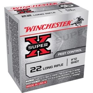 Super-X Shotshell Ammo 22 Long Rifle #12 Shot - 22 Long Rifle Shotshell #12 Shot 50/Box