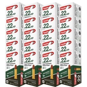 Supermaximum 22 Long Rifle Rimfire Ammo - 22 Long Rifle 30gr Copper Plated Hollow Point 1,000/Case