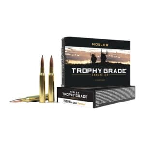 Trophy Grade 270 Winchester Ammo - 270 Winchester 130gr Partition Spitzer 20/Box