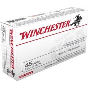 Usa White Box 45 Acp Handgun Ammo - Usa White Box 45 Acp 230gr Jhp 50/Box