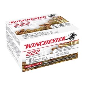 Usa Whitebox 22 Long Rifle Rimfire Ammo - 22 Long Rifle 36gr Copper Plated Hollow Point 222/Box