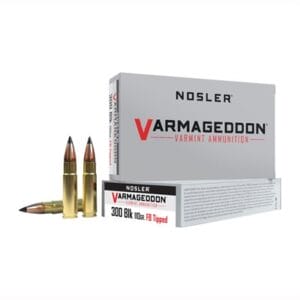 Varmageddon Ammo 300 Aac Blackout 110gr Flat Base Tipped - 300 Aac Blackout 110gr Flat Base Tipped 20/Box