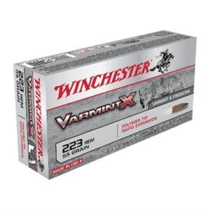 Varmint X 223 Remington Ammo - 223 Remington 55gr Polymer Tip 20/Box