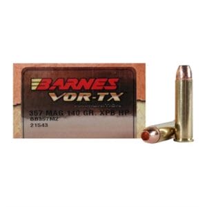 Vor-Tx Hunting 357 Magnum Ammo - 357 Magnum 140gr Xpb Hollow Point 20/Box