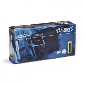 Walther 9mm PAK Blank Ammo 50 Rounds